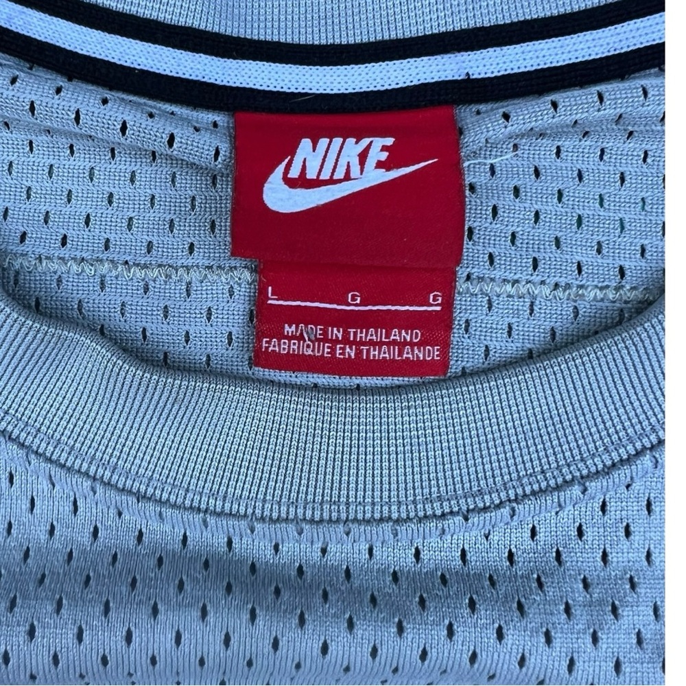 🏀 Nike Men’s Mesh Jersey Shirt #34 Light Blue Size L - Picture 4 of 7